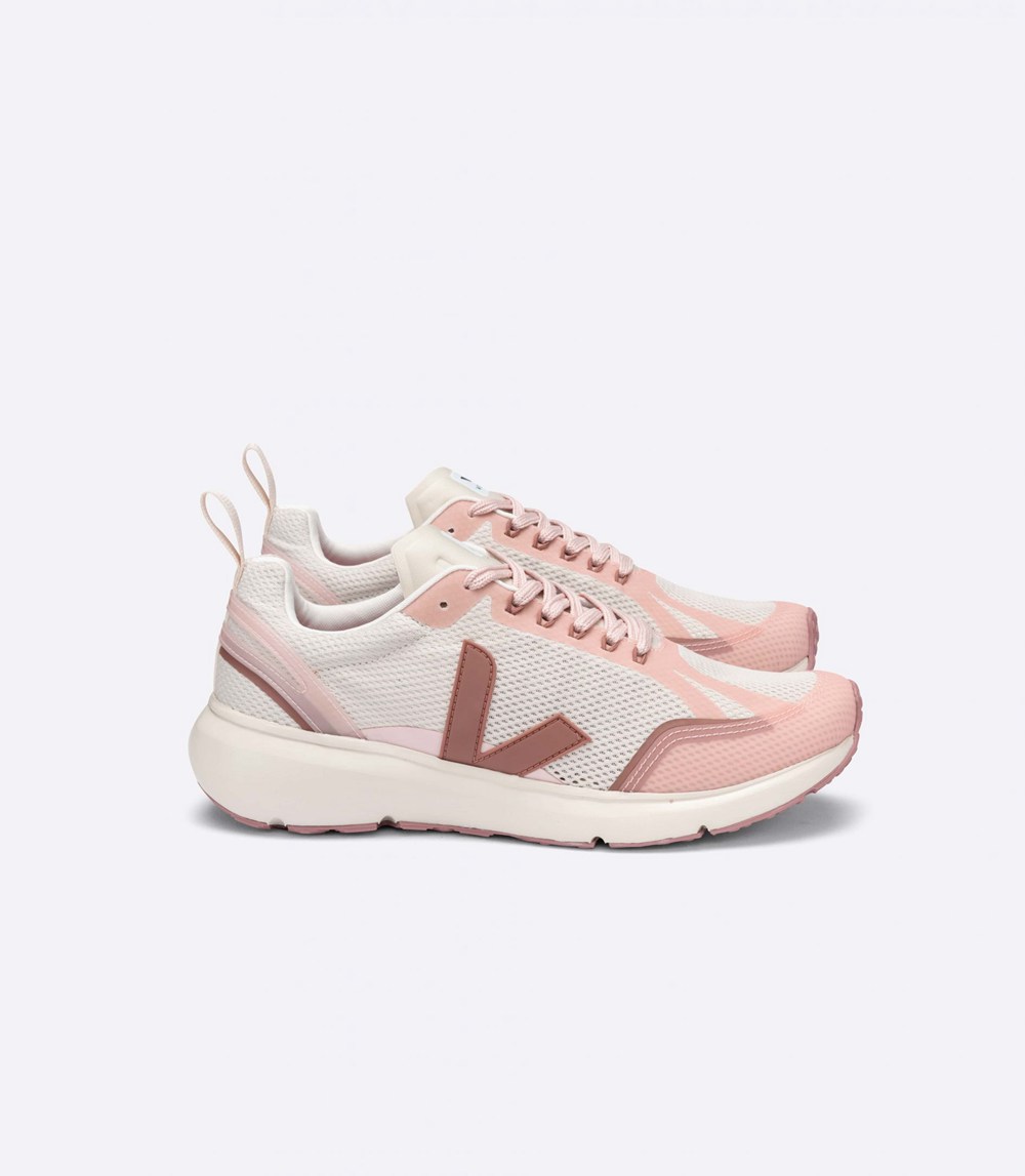 Veja Trainers Womens Beige/Pink - Condor 2 Alveomesh - RDPQ-02514